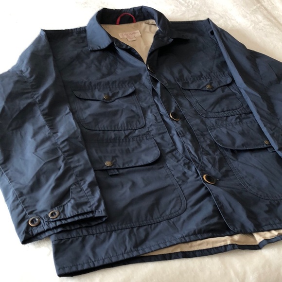 Filson Dark Blue Lightweight Shirt Jacket - Picture 4 of 13